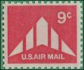 Scott C 77 9c Silhouette of Delta Wing Plane 1971 Mint NH