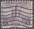 # 729 3c Century of Progress:Federal Building 1933 Used