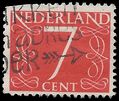 Netherlands # 343 1953 Used Fault