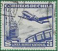 Chile #C160 1951 Used