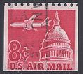 Scott C 65 8c US Airmail Jet Airliner over Capital Coil Single 1962 Used