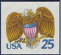 #2431 25c Eagle and Shield Booklet Single 1989 Mint NH