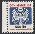 Scott O129 13c Official Mail USA 1983 Mint NH