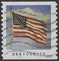 #5052 U.S. Flag  Coil Single (SSP) 2016 Used
