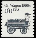 #2130 10.1c Oil Wagon 1890s Coil Single 1985 Mint NH