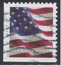 #5161 (49c Forever) US Flag Booklet Single (APU) 2017 Used