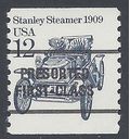 #2132a 12c Stanley Steamer 1909 Precancel Coil Single 1985 Mint NH