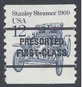 #2132a 12c Stanley Steamer 1909 Precancel Coil Single 1985 Mint NH