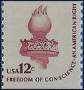 #1816 12c Statue of Liberty Torch Coil Single 1981 Mint NH
