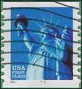 #3453 34c Statue of Liberty PNC Coil Single #1111 2000 Used