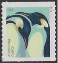 #4990 22c Emperor Penguins Coil Single 2015 Mint NH