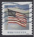 #5052 U.S. Flag  Coil Single (SSP) 2016 Used