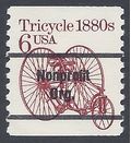 #2126a 6c Tricycle 1880s Coil Single Bureau Precancel 1985 Mint NH