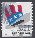 #3265 33c Uncle Sam's Hat PNC Single P#2222 1998 Used