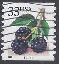 #3304 33c Blackberries PNC Coil Single #B2211 1999 Used