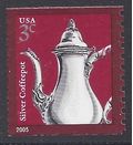 #3759 3c Silver Coffeepot Coil Single 2013 Mint NH