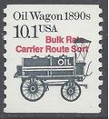 #2130a 10.1c Oil Wagon 1890s Coil Single 1988 Mint NH