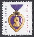#4704 (45c Forever) Purple Heart 2012 Mint NH