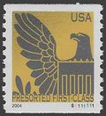 #3849 25c American Eagle Presort PNC Single #S1111111 2004 Mint NH