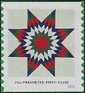 #5098 25c Presort Star Quilts Coil Single 2016 Used