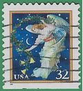 #3012 32c Midnight Angel Booklet Single 1995 Used