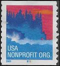 #3775 5c Sea Coast Nonprofit PNC Single #B111 2003 Used
