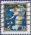 #3012 32c Midnight Angel Booklet Single 1995 Used