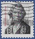 #3430 75c Distinguished Americans Harriet Beecher Stowe 2007 Used