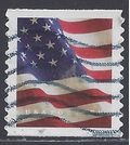 #5158 (49c Forever) US Flag Coil Single (BCA) 2017 Used