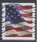 #5158 (49c Forever) US Flag Coil Single (BCA) 2017 Used