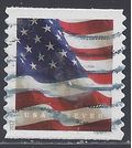 #5158 (49c Forever) US Flag Coil Single (BCA) 2017 Used