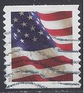 #5158 (49c Forever) US Flag Coil Single (BCA) 2017 Used