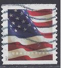 #5158 (49c Forever) US Flag Coil Single (BCA) 2017 Used