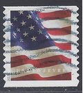 #5158 (49c Forever) US Flag Coil Single (BCA) 2017 Used
