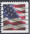 #5161 (49c Forever) US Flag Booklet Single (APU) 2017 Used