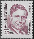 #2192a 75c Great Americans Wendell Willkie 1992 Mint NH