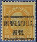 # 510 10c Benjamin Franklin 1917 Used Precancel MINNEAPOLIS MINN.