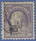 # 517 50c Benjamin Franklin 1917 Used