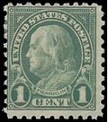 # 581 1c George Washington 1923 Mint H