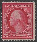 # 406 2c George Washington 1912 Used