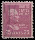 # 829 25c Presidential Issue William McKinley 1938 Used