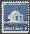 #1510c 10c Jefferson Memorial Booklet Single 1973 Mint NH