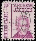 #1286 10c Andrew Jackson 1967 Used