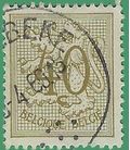 Belgium # 413 1951 Used