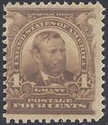 # 303 4c Ulysses S. Grant 1903 Mint H