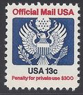 Scott O129 13c Official Mail USA 1983 Mint NH