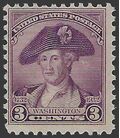 # 708 3c George Washington 1932 Mint NH