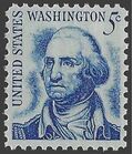 #1283 5c George Washington 1966 Mint NH