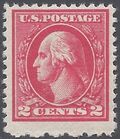 # 528 2c  George Washington 1920 Mint NH