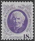 #1399 18c Dr. Elizabeth Blackwell 1974 Mint NH